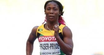 Fraser-Pryce gives Jamaica 100m double