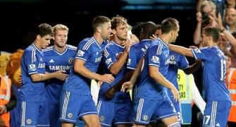EPL: Fortunate Ivanovic helps Chelsea beat Villa