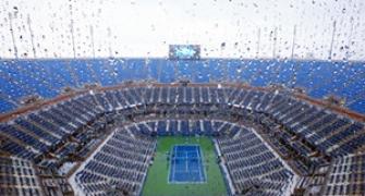 US Open: Rain suspends opening day's play, Federer match postponed