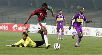 I-League: Mohun Bagan hammer United SC 4-0