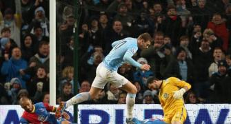 EPL: City go top with tough win over Palace