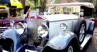 Rare cars for Vintage Rally in Mumbai