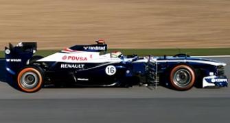 Williams last out with new car but aiming high