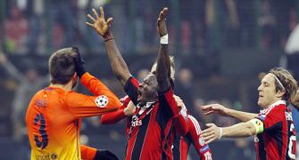 Champions League: Barca shocked by Milan; Galatasaray held