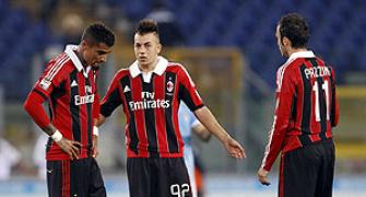 AC Milan players walk-off pitch after racist chanting