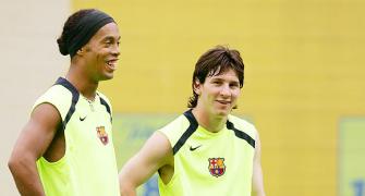 Ronaldinho helped me settle at Barca: Messi
