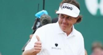 Sparkling 66 earns Mickelson first British Open win