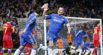 Europa Pix: Chelsea lead English trio into last eight