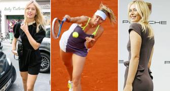 PHOTOS: Sharapova dons sexy style at Roland Garros