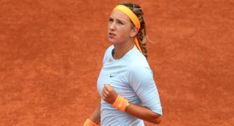 PHOTOS: Azarenka's noisy start and Serena's power play