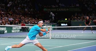 Nadal thwarts Janowicz challenge to reach Paris Masters quarters