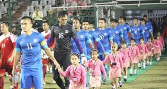 Chhetri becomes India's all-time leading scorer in win over Nepal