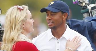 Tiger Woods girlfriend Lindsey Vonn wounded