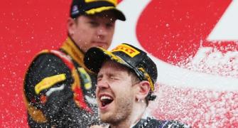 PHOTOS: Sebastian Vettel takes fourth win in a row
