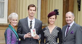 Murray honoured with OBE
