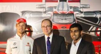 When Shah Rukh quizzed former F1 champion Button