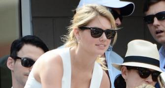 STUNNING Kate Upton takes US Open by storm