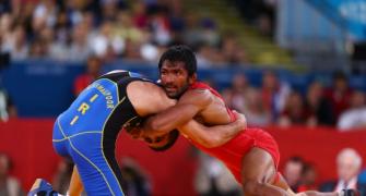 'Emerging wrestlers can take inspiration from our medals'