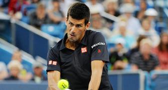Cincinnati Tennis PHOTOS: Djokovic staggers past Simon, Tsonga out