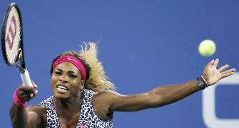 US Open: Serena tops Taylor; Federer beats Matosevic in opener