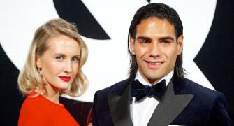 Falcao's wife rubbishes Van Gaal's claims about the Colombian's fitness