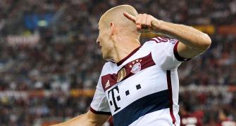 Bundesliga: Robben to the rescue as Bayern snatch win