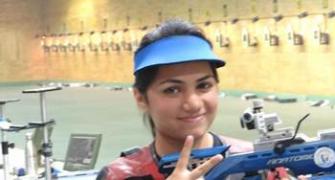 Jaipur girl realises dream of shooting alongside Bindra, wins two gold