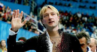 Plushenko retires from Games, but Russians have other reasons to cheer