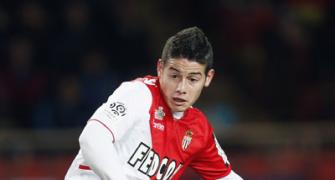 Ligue 1: James Rodriguez at the double as Monaco win at Bastia