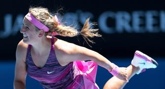 Azarenka, Wozniacki feel the heat as Melbourne scorches