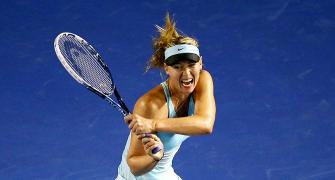PHOTOS: Sharapova turns on the style to dump Mattek-Sands