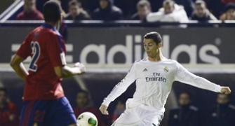 King's Cup: Ronaldo on target as Real knock out Osasuna