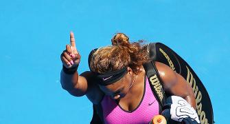 Australian Open: Serena 'not disappointed' after loss due to bad back