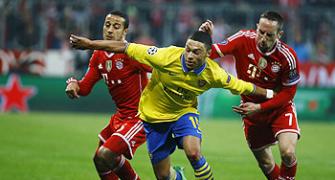 Champions League: Bayern knock out Arsenal; Atletico make quarters after 17 years