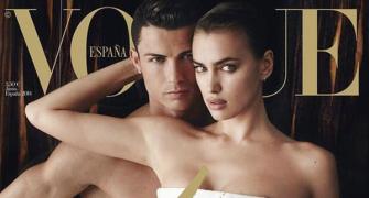 The Hottest Sporting Buzz: Cristiano Ronaldo and girlfriend pose for Vogue magazine
