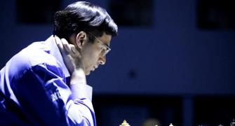 Photos: The many moods of Anand and Carlsen at the World Championship match