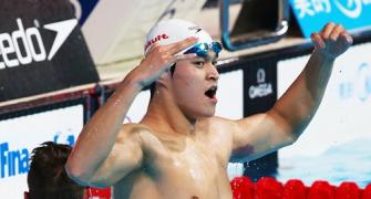 China's swimming champ Sun served three month ban