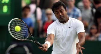 Paes loses in first round of men's doubles at Wimbledon