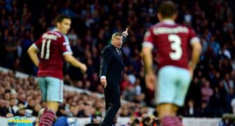 EPL: Allardyce gets praise for playing the 'West Ham way'