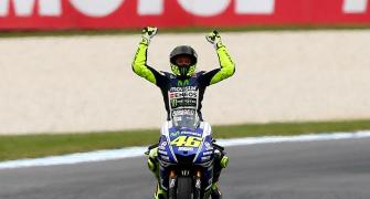 MotoGP: Rossi rolls back the years after Marquez fall