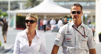 Doctor praises Schumi's wife for his progress; says it will take years for recovery