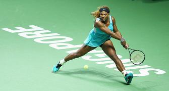 WTA Finals: Serena bounces back in Bouchard battering