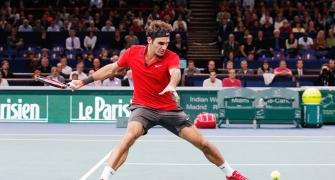 Paris Masters: Federer battles past Chardy for third round berth