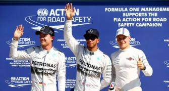 Hamilton beats Rosberg to Italian GP pole