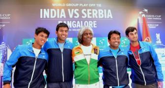 Davis Cup: It's a battle royal for India against Serbia