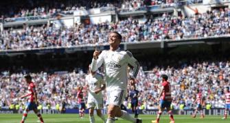 Ronaldo hits five as Real crush sorry Granada