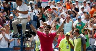Federer back as world number two ahead of U.S. Open