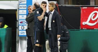 I was never worried about Icardi, says Mancini as Inter build lead