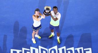 It's a treat to play with Martina: Paes