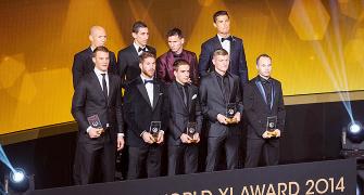 BallonMessi, Neuer, Ronaldo in 2014 FIFPro World XI squad